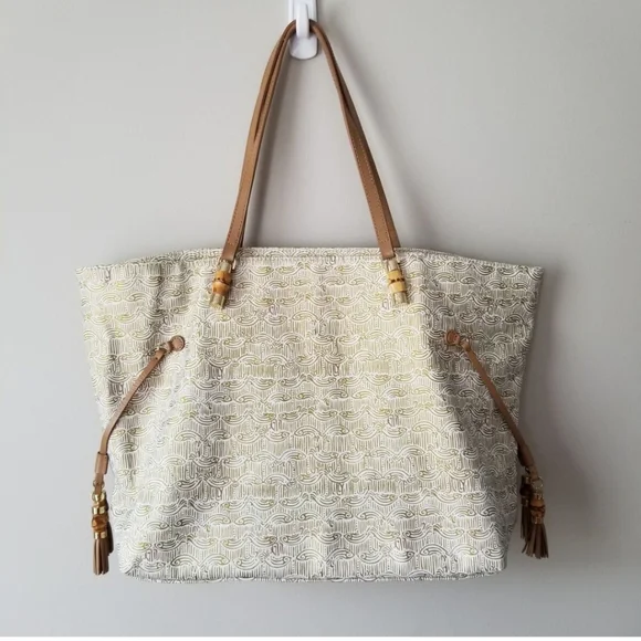 Lilly Pulitzer Bags Lilly Pulitzer Mizner Tote Bag Gold Poshmark